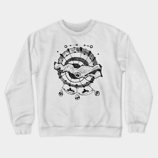 n10: "all-seeing wood at the end of the world" Crewneck Sweatshirt